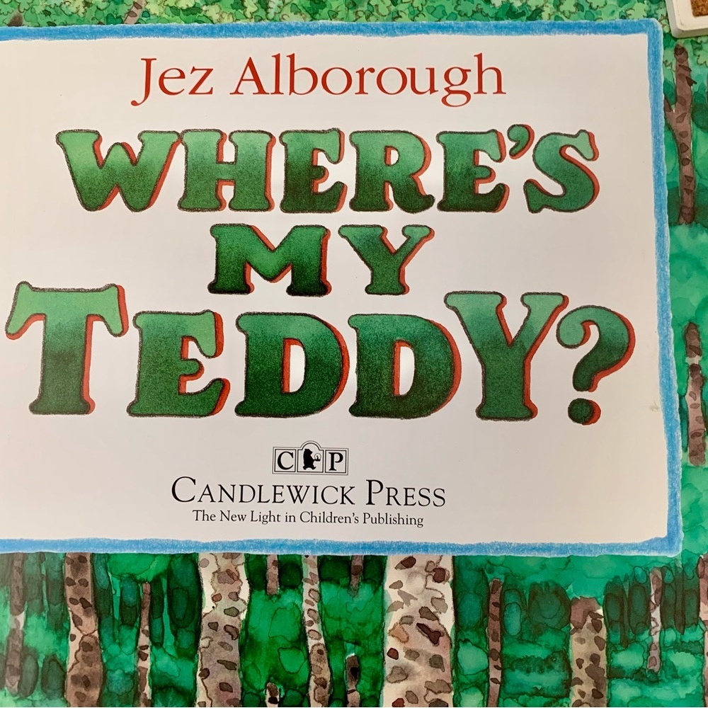 Poster Print “Where’s My Teddy?” By He’s Alborough 17/27 Inches - Picture 4 of 6